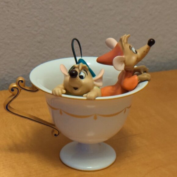 WDCC Gus & Jac "Tea for Two" From Cinderella Retired Signature Collection - Picture 2 of 15